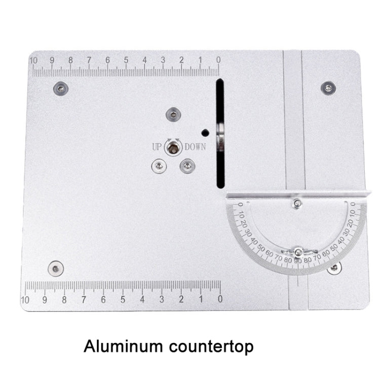 S3  96W Liftable Table Mini Table Saw Aluminum Cutting Machine,Spec: Black High Match(US Plug) - Electric Saws & Accessories by buy2fix | Online Shopping UK | buy2fix