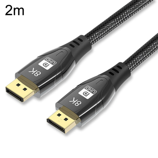 2m 1.4 Version DP Cable Gold-Plated Interface 8K High-Definition Display Computer Cable -  by buy2fix | Online Shopping UK | buy2fix