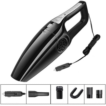 Car Vacuum Cleaner High Power 120W Home Car Dual-use Vacuum Cleaner Powerful Dry and Wet Wired Models Seventh Generation(Black) - Vacuum Cleaner by buy2fix | Online Shopping UK | buy2fix