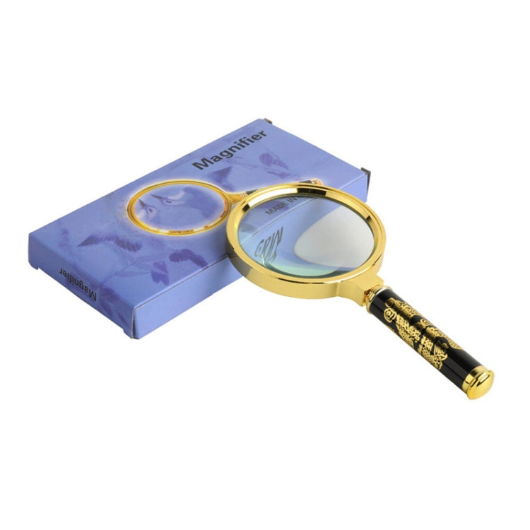 2pcs Elderly Reading Books Handheld Magnifier, Diameter:60mm(Removable Handle) - Consumer Electronics by buy2fix | Online Shopping UK | buy2fix