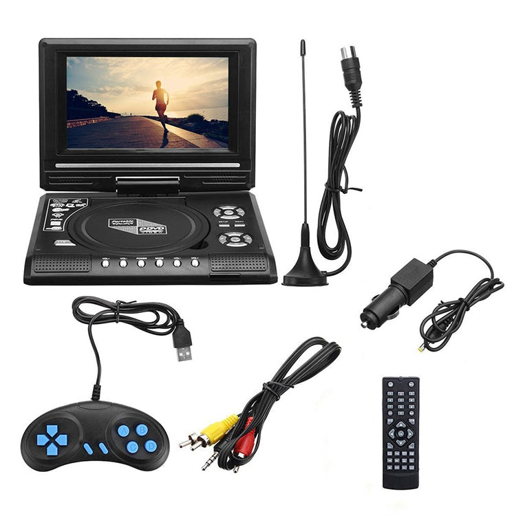 7.8 inch Portable DVD with TV Player, Support SD / MMC Card / Game Function / USB Port(EU Plug) - Consumer Electronics by buy2fix | Online Shopping UK | buy2fix