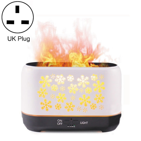 Desktop 3D Simulation Flame Incense Smoked Machine Humidifier, Colour:White(UK Plug) - Home & Garden by buy2fix | Online Shopping UK | buy2fix