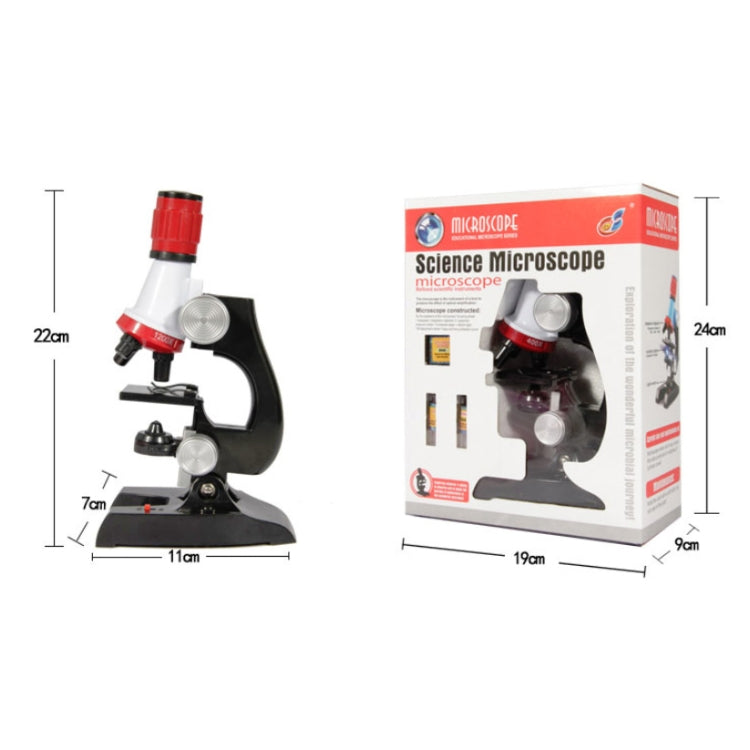 Children Microscope Set Simulation Science Experiment 1200 Times Science & Education Supplies - Consumer Electronics by buy2fix | Online Shopping UK | buy2fix
