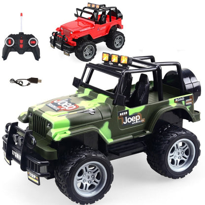 USB Charging Electric Children Remote Control Car Toys(Camouflage Convertible) - RC Cars by buy2fix | Online Shopping UK | buy2fix