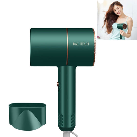 DAI HEART BG-F01 Home Dormitory Silent Negative Ion Hair Dryer, CN Plug( Emerald Green) - Hair Dryers & Accessories by DAI HEART | Online Shopping UK | buy2fix