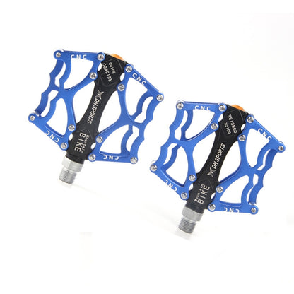 Bicycle Pedal Mountain Bike Aluminum Alloy Palin Pedal Non-Slip Bearing Pedal(901 Blue) - Outdoor & Sports by buy2fix | Online Shopping UK | buy2fix