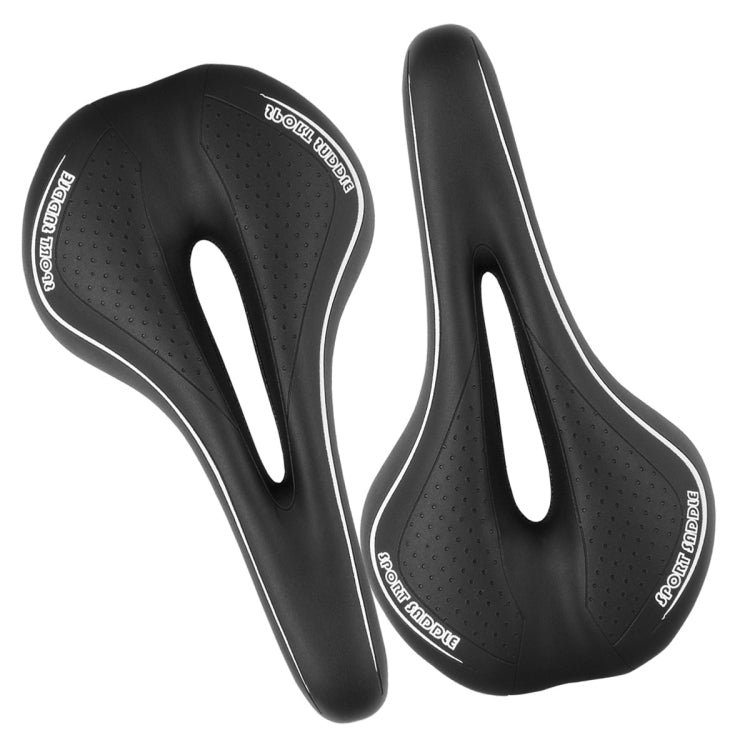 YAFEE YF-1018 Mountain Bike Saddle Bicycle Riding Saddle Bicycle Saddle(Black) - Bicycle Saddle by YAFEE | Online Shopping UK | buy2fix