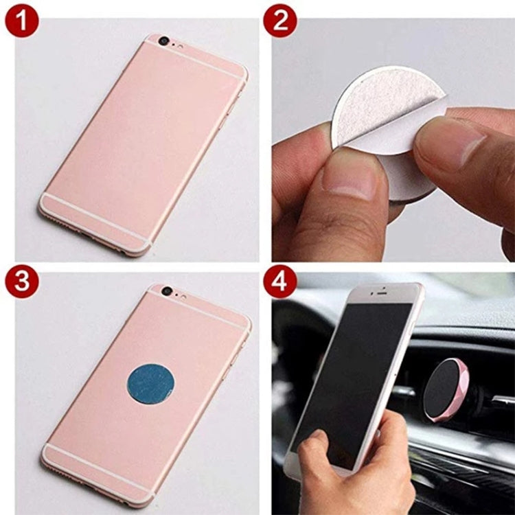 20 PCS Metal Plate Disk Iron Sheet For Magnetic Car Phone Stand Holder(25x0.3mm) - Apple Accessories by buy2fix | Online Shopping UK | buy2fix