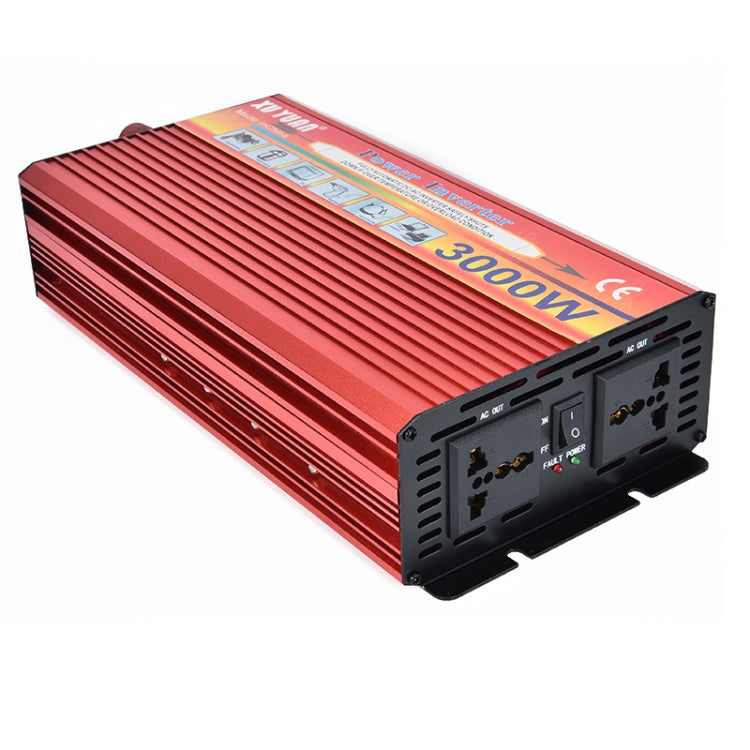 XUYUAN 3000W Car Inverter Car Home Power Converter, Specification: 24V to 220V -  by XUYUAN | Online Shopping UK | buy2fix