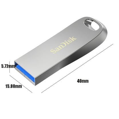 SanDisk CZ74 High Speed Metal Flash Disk USB 3.1 Car U Disk, Capacity: 128GB - USB Flash Drives by SanDisk | Online Shopping UK | buy2fix