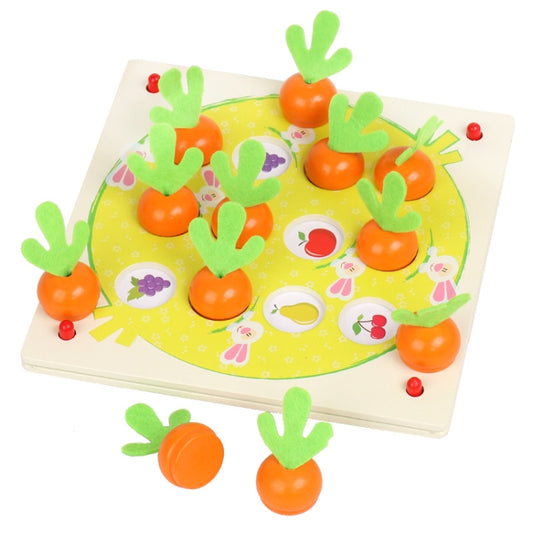 Children Parent-Child Interaction Radish Shape Memory Chess Board Game Educational Toys - Early Education Toys by buy2fix | Online Shopping UK | buy2fix