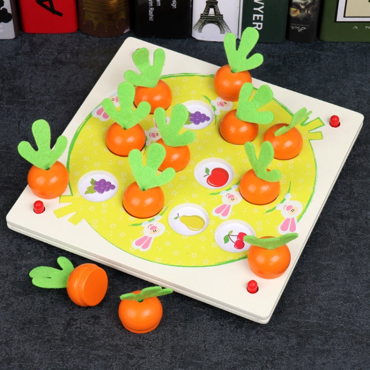 Children Parent-Child Interaction Radish Shape Memory Chess Board Game Educational Toys - Early Education Toys by buy2fix | Online Shopping UK | buy2fix