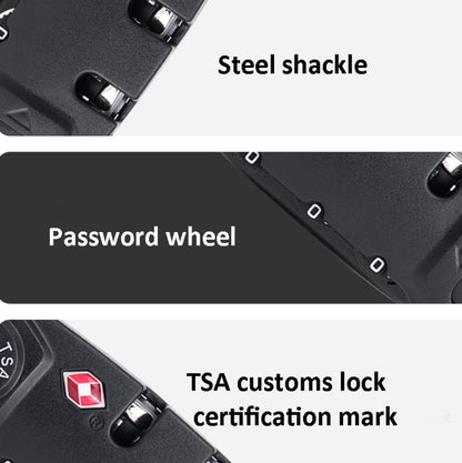 TSA007 Customs Lock Luggage Code Lock - Home & Garden by buy2fix | Online Shopping UK | buy2fix