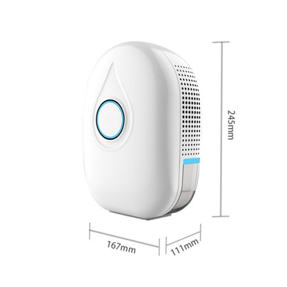 GZ-1901 Semiconductor Mini Dehumidifier Household Small Dehumidifier Bedroom Dehumidifier Moisture Absorber, Product specification: EU Plug(Fresh Blue) - Home & Garden by buy2fix | Online Shopping UK | buy2fix