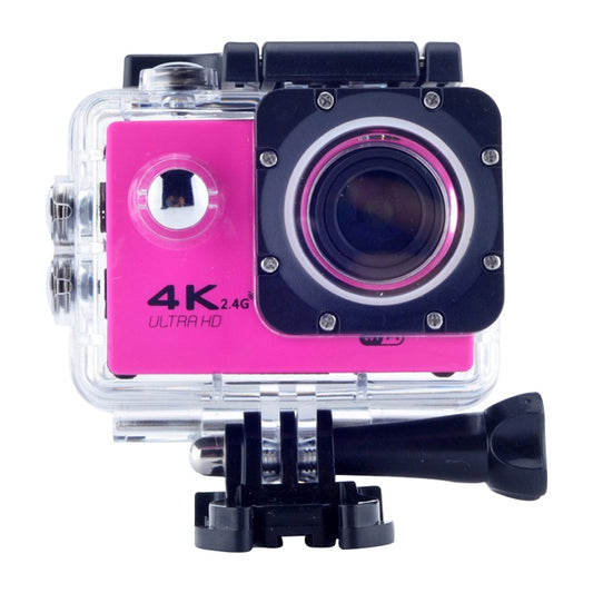 WIFI Waterproof Action Camera Cycling 4K camera Ultra Diving  60PFS kamera Helmet bicycle Cam underwater Sports 1080P Camera(Pink) - Consumer Electronics by buy2fix | Online Shopping UK | buy2fix