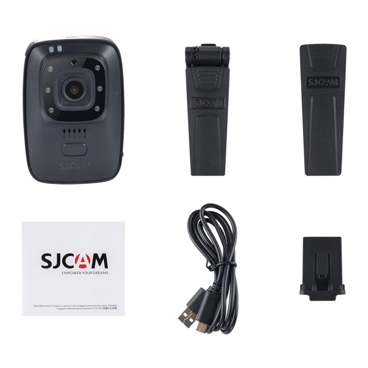 SJCAM A10 1080P HD Novatek 96658 Wearable Infrared 2056mAh Night Vision IPX6 Waterproof Action Camera - DJI & GoPro Accessories by SJCAM | Online Shopping UK | buy2fix