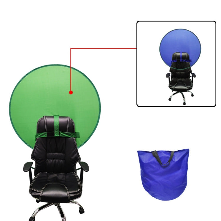 Live E-Sports Background Cloth Folding Background Board, Size: Double Layer M Blue Green 110cm - Camera Accessories by buy2fix | Online Shopping UK | buy2fix