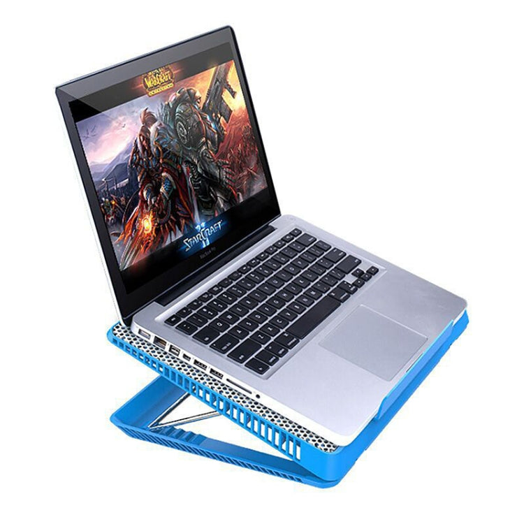 NUOXI X8 Aluminum Alloy Notebook Radiator Computer Multi-File Adjustment Bracket(Blue) - Computer & Networking by NUOXI | Online Shopping UK | buy2fix