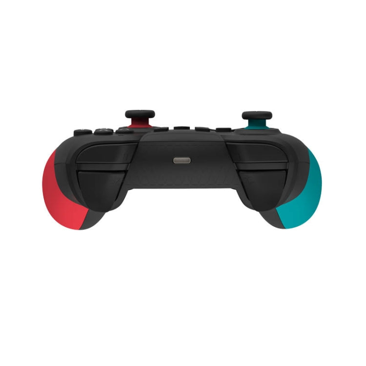 T23 Wireless Bluetooth Game Handle With Vibration And Wake Up Macro Programming Function Handle For Nintendo Switch PRO(Blue Red) - Gamepads by buy2fix | Online Shopping UK | buy2fix