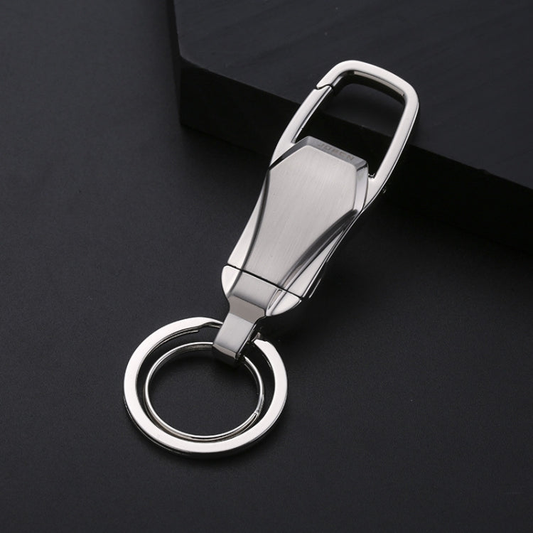 JOBON ZB-8780 Multi-Function Keychain Man Portable Mobile Phone Bracket Metal Waist Car Keychain(Silver) - Key Rings by JOBON | Online Shopping UK | buy2fix