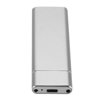 F018C M.2 NGFF To USB3.1 SSD Solid Aluminum Type-C Mobile Hard Drive Enclosure(Black) - HDD Enclosure by buy2fix | Online Shopping UK | buy2fix