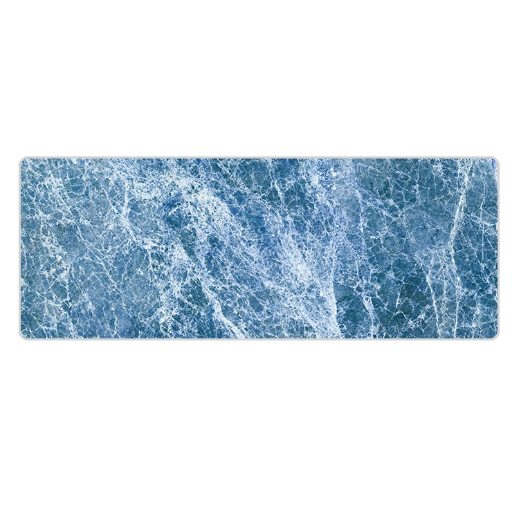 300x800x4mm Marbling Wear-Resistant Rubber Mouse Pad(Blue Marble) - Mouse Pads by buy2fix | Online Shopping UK | buy2fix