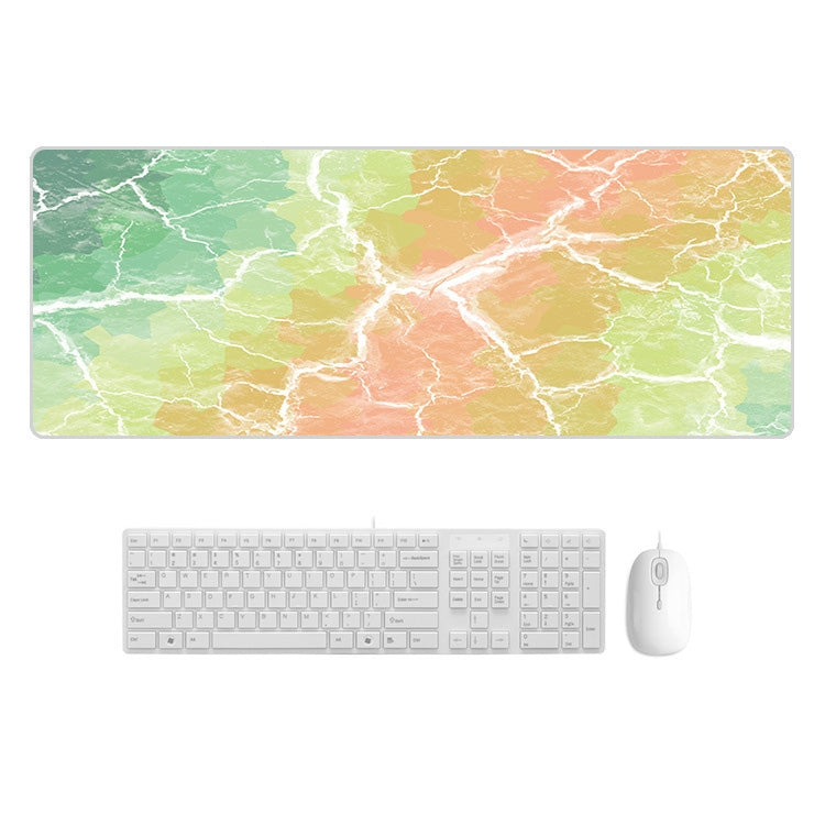 400x900x2mm Marbling Wear-Resistant Rubber Mouse Pad(Rainbow Marble) - Mouse Pads by buy2fix | Online Shopping UK | buy2fix