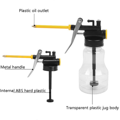 4 PCS CY-0085 Home Long Mouth Injection Device Machine Oil Pot Manual Lubrication Gear Oil Filler, Style: Transparent 250ml - In Car by buy2fix | Online Shopping UK | buy2fix