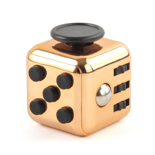 3 PCS Cube Decompression Toys For Adults & Children Unlimited Dice Vent Toys, Colour: Tyrant Gold - Fidget Cube by buy2fix | Online Shopping UK | buy2fix