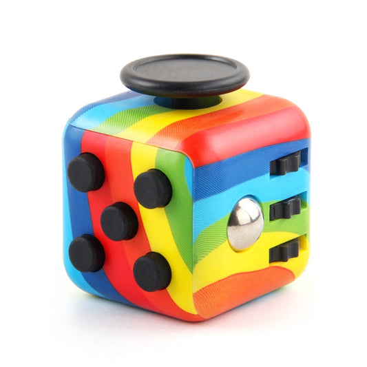 3 PCS Cube Decompression Toys For Adults & Children Unlimited Dice Vent Toys, Colour: Rainbow Color - Fidget Cube by buy2fix | Online Shopping UK | buy2fix