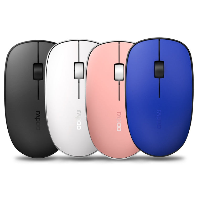 Rapoo M200G 1300 DPI 3 Keys Silent Wireless Mouse(White) - Wireless Mice by Rapoo | Online Shopping UK | buy2fix