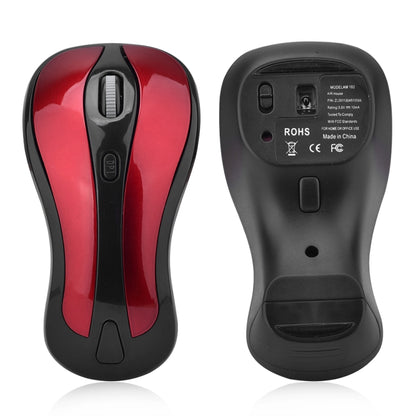 PR-01 1600 DPI 7 Keys Flying Squirrel Wireless Mouse 2.4G Gyroscope Game Mouse(Black Red) - Wireless Mice by buy2fix | Online Shopping UK | buy2fix