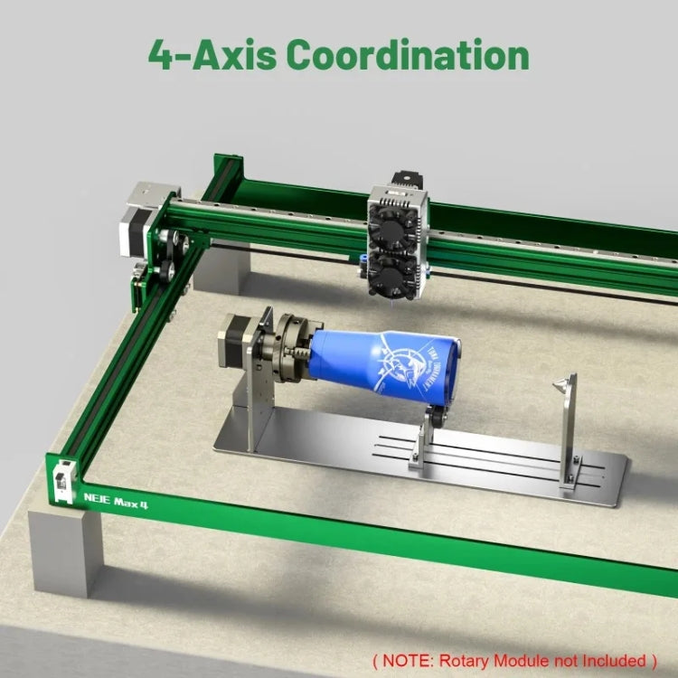 NEJE MAX 4 E80 750 X 460mm DIY CNC Desktop 3D Laser Engraving Machine - DIY Engraving Machines by NEJE | Online Shopping UK | buy2fix