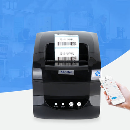 Xprinter XP-365B 80mm Thermal Label Printer Clothing Tag Printer, Plug:UK Plug(Bluetooth Version) - Consumer Electronics by Xprinter | Online Shopping UK | buy2fix