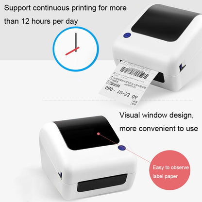 100mm Express Order Printer Thermal Self-adhesive Label Printing Machine, Style:IP486BT(UK Plug) - Consumer Electronics by buy2fix | Online Shopping UK | buy2fix