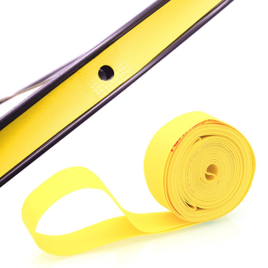 20 PCS Road Mountain Bike Anti-Stab Tire Pad Bicycle Wheel Set PVC Spoke Lining Tape, Colour: Yellow(29inch x 18mm) - Outdoor & Sports by buy2fix | Online Shopping UK | buy2fix