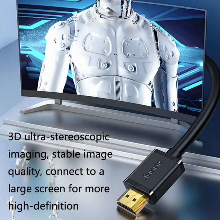 Jasoz HDMI High-Definition Projector Computer Video Cable Oxygen-Free Copper Core, Cable Length: 5m -  by buy2fix | Online Shopping UK | buy2fix