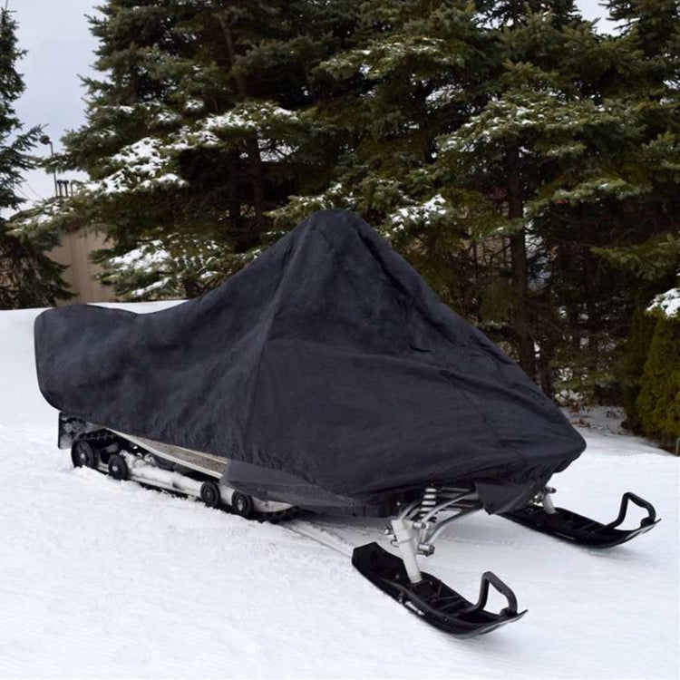 Outdoor Snowmobile Waterproof And Dustproof Cover UV Protection Winter Motorcycle Cover, Size: 368x130x121cm(Silver) - In Car by buy2fix | Online Shopping UK | buy2fix