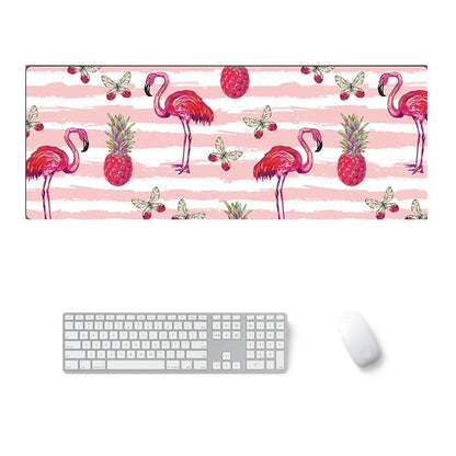 900x400x3mm Office Learning Rubber Mouse Pad Table Mat(1 Flamingo) - Mouse Pads by buy2fix | Online Shopping UK | buy2fix