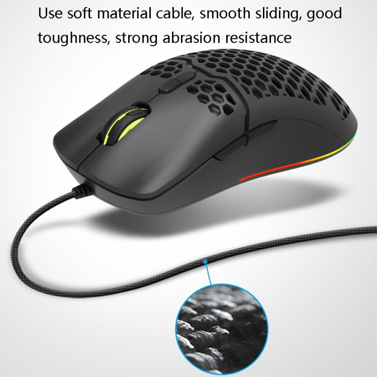 DELUX M700BU 7 Keys Wired Games Mouse Desktop Wired Mouse, Style: 3325 (Support 10000DPI) - Wired Mice by DELUX | Online Shopping UK | buy2fix