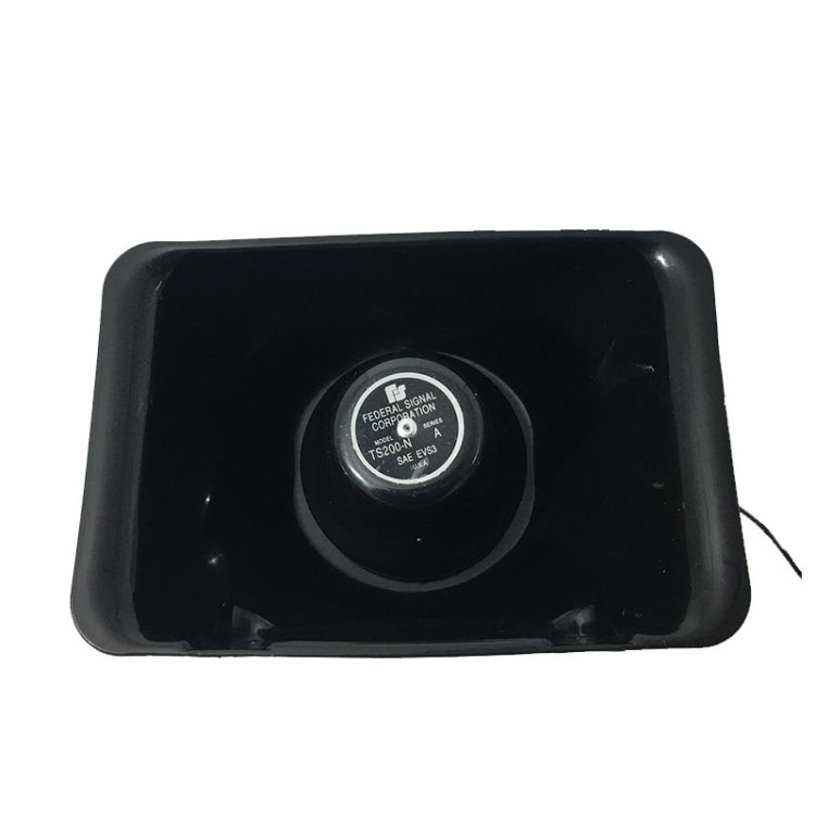 200W 12/24V Car Alert Host With Shoutlers 9 Sound Car Alarm Speaker - In Car by buy2fix | Online Shopping UK | buy2fix