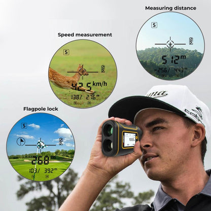 SNDWAY Rangefinder Instrument Outdoor Telescope Golf Measuring Instrument, Model: SW1000B 1000m - Laser Rangefinder by SNDWAY | Online Shopping UK | buy2fix