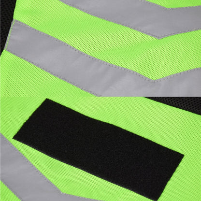 GHOST RACING GR-Y06 Motorcycle Riding Vest Safety Reflective Vest, Size: L(Black) - In Car by GHOST RACING | Online Shopping UK | buy2fix