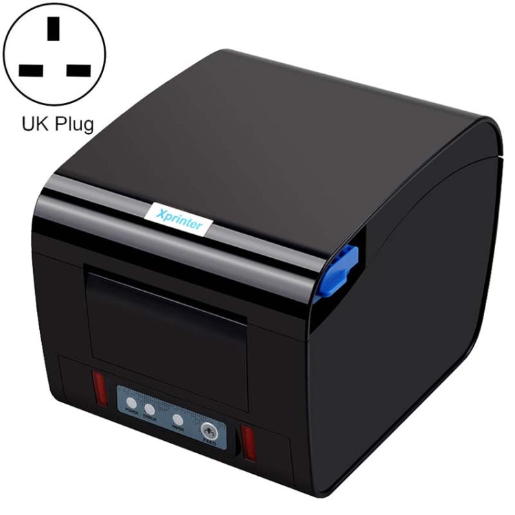 Xprinter XP-D230H 80mm Thermal Express List Printer with Sound and Light Alarm, Style:LAN Port(UK Plug) - Printer by Xprinter | Online Shopping UK | buy2fix