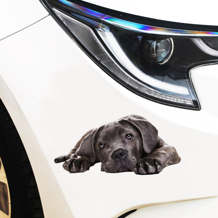 Style 1 Large 3D Simulation Dog Car Stickers Rain-Proof Sunscreen Car Sticker Scratch Shaving Decoration Stickers - In Car by buy2fix | Online Shopping UK | buy2fix