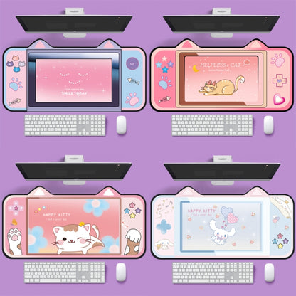 400 x 800 x 2mm Cute Cat Ear Computer Keyboard Desk Pad Mouse Pad(3) - Mouse Pads by buy2fix | Online Shopping UK | buy2fix