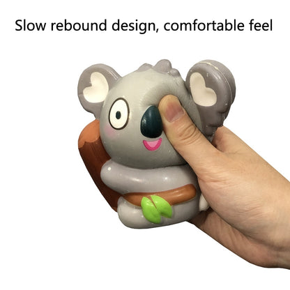 2 PCS TTPU1209 Color Printing Koala Slow Rebound Decompression Toy(Blue) - Squeeze Toys by buy2fix | Online Shopping UK | buy2fix