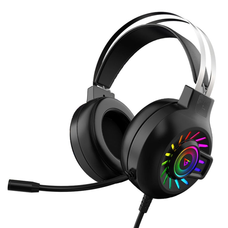 FOREV G97 RGB Luminous Wired Game Headset with Mic, Spec: 7.1 Channel (Black) - Multimedia Headset by buy2fix | Online Shopping UK | buy2fix