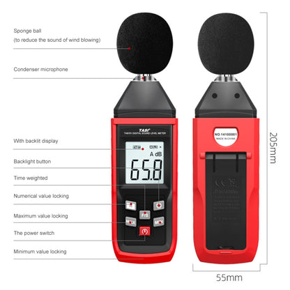 TASI TA8151 Noise Measurement Sound Decibel Meter - Consumer Electronics by TASI | Online Shopping UK | buy2fix