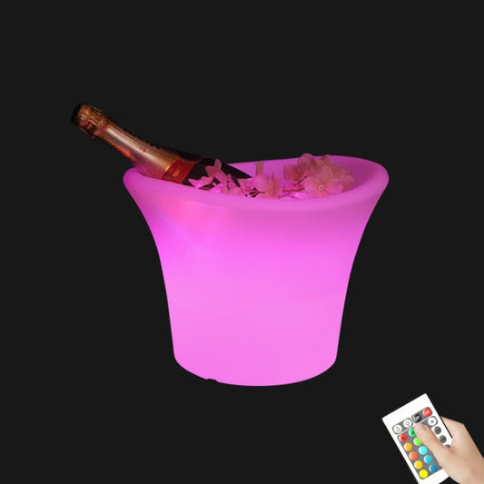 ES-IC014 Waterproof LED Luminous Ice Bucket For Bars, US Plug, Size: 31x29x34cm - Novelty Lighting by buy2fix | Online Shopping UK | buy2fix